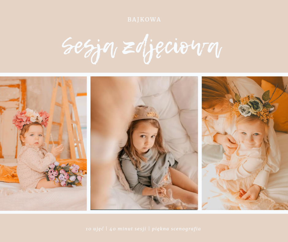 Bajkowa sesja urodzinowa